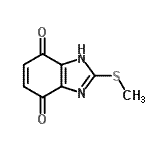 CAS 登录号：310461-58-6， 2-(甲硫基)-1H-苯并咪唑-4,7-二酮