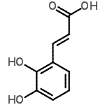CAS#: 31082-90-3, (2E)-3-(2,3-Dihydroxyphenyl)Acrylic Acid