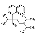 CAS#: 31098-60-9, 2-[2-(Diisopropylamino)Ethyl]-3-Methyl-2-(1-Naphthyl)Butanal