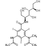 CAS 登录号：31112-66-0， 2-({3-乙酰氨基-5-[乙酰基(甲基)氨基]-2,4,6-三碘苯甲酰基}氨基)-2-脱氧-D-山梨糖醇