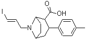 CAS 登录号：311351-26-5， 8-[(2E)-3-碘-2-丙烯-1-基]-3-(4-甲基苯基)-8-氮杂双环[3.2.1]辛烷-2-羧酸