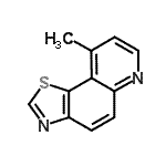 CAS#: 3119-45-7, 9-Methyl[1,3]Thiazolo[5,4-f]Quinoline