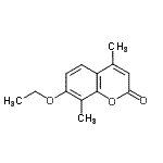 CAS 登录号：312288-25-8， 7-乙氧基-4,8-二甲基-2H-苯并吡喃-2-酮