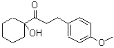CAS 登录号：312318-69-7， 1-(1-羟基环己基)-3-(4-甲氧基苯基)-1-丙酮