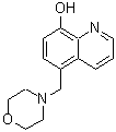 CAS 登录号：312611-90-8， 5-(4-吗啉基甲基)-8-喹啉醇