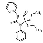 CAS#: 31274-54-1, 5,5-Diethoxy-1,3-Diphenyl-2,4-Imidazolidinedione