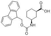 CAS 登录号：312965-05-2， 芴甲氧羰基-(+/-)-顺式-3-氨基环己烷-1-羧酸