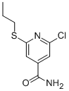 CAS#: 313269-84-0, 2-Chloro-6-(Propylthio)-4-Pyridinecarboxamide