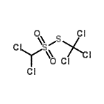 CAS 登录号：31335-41-8， S-(三氯甲基)二氯甲烷硫代磺酸酯