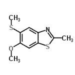 CAS#: 313367-26-9, 6-Methoxy-2-Methyl-5-(Methylsulfanyl)-1,3-Benzothiazole