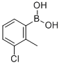 CAS 登录号：313545-20-9， 3-氯-2-甲基苯硼酸