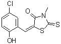 CAS#: 313684-65-0, (5E)-5-(5-Chloro-2-Hydroxybenzylidene)-3-Methyl-2-Thioxo-1,3-Thiazolidin-4-One