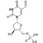 CAS 登录号：31385-28-1， 2'-脱氧-5-甲酰基尿苷5'-(磷酸二氢酯)