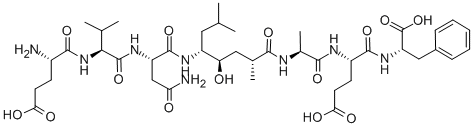 CAS 登录号：314266-76-7， 谷氨酰-缬氨酰-天冬氨酰胺酰-亮氨酰-丙氨酰-丙氨酰-谷氨酰-苯丙氨酸