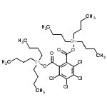 CAS 登录号：31430-86-1， [(3,4,5,6-四氯-1,2-亚苯基)二(羰基氧基)]二(三丁基锡烷)
