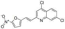 CAS 登录号：31432-68-5， 4,7-二氯-2-[(E)-2-(5-硝基呋喃-2-基)乙烯基]喹啉