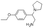 CAS 登录号：31466-56-5， 2-(4-乙氧基-苯基)-2-吡咯烷-1-基-乙胺