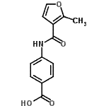 CAS 登录号：314746-09-3， 4-[(2-甲基-3-糠酰)氨基]苯甲酸