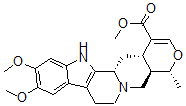 CAS#: 3148-42-3, 10,11-Dimethoxy-19-methyl-16,17-didehydrooxayohimban-16-carboxylic acid methyl ester
