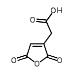 CAS 登录号：31511-11-2， (2,5-二氧代-2,5-二氢-3-呋喃基)乙酸