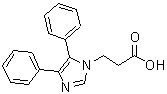 CAS#: 315248-18-1, 3-(4,5-Diphenyl-1H-Imidazol-1-Yl)Propanoic Acid