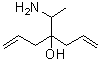 CAS 登录号：315248-78-3， 4-(1-氨基乙基)-1,6-庚二烯-4-醇