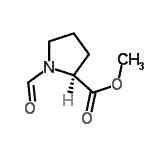CAS#: 3154-58-3, Methyl (2S)-1-Formylpyrrolidine-2-Carboxylate
