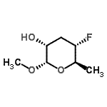 CAS#: 316129-07-4, Methyl (5R)-3,4-Dideoxy-4-Fluoro-5-Methyl-alpha-D-Erythro-Pentopyranoside
