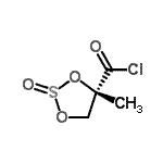 CAS#: 316373-91-8, (4S)-4-Methyl-1,3,2-Dioxathiolane-4-Carbonyl Chloride 2-Oxide