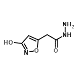 CAS 登录号：31706-08-8， 2-(3-氧代-2,3-二氢-1,2-恶唑-5-基)乙酰肼