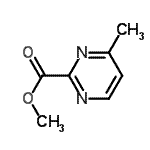 CAS 登录号：317334-58-0， 甲基4-甲基-2-嘧啶羧酸酯
