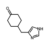 CAS#: 317338-52-6, 4-(1H-Imidazol-4-Ylmethyl)Cyclohexan-1-One