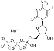 CAS#: 31747-59-8, [(2R,3S,5R)-5-(4-Amino-5-Iodo-2-Oxopyrimidin-1-Yl)-3-Hydroxyoxolan-2-Yl]Methyl (Hydroxy-Phosphonooxyphosphoryl) Hydrogen Phosphate