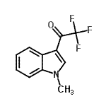 CAS#: 318-54-7, 2,2,2-Trifluoro-1-(1-Methyl-1H-Indol-3-Yl)Ethanone