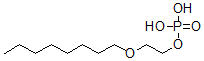 CAS 登录号：31800-88-1， 2-辛氧基乙基磷酸二氢酯