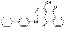 CAS 登录号：31820-90-3， 1-[(4-环己基苯基)氨基]-4-羟基蒽-9,10-二酮