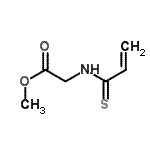 CAS 登录号：318295-75-9， 甲基N-2-丙烯硫代基甘氨酸酯