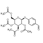 CAS#: 31873-42-4, 4-Formylphenyl 2,3,4,6-Tetra-O-Acetyl-beta-D-Glucopyranoside