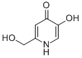 CAS 登录号：31883-16-6， 5-羟基-2-(羟基甲基)-4-吡啶酮