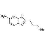 CAS 登录号：319490-25-0， 2-(3-氨基丙基)-1H-苯并咪唑-6-胺