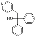 CAS 登录号：3197-49-7， 1,1-二苯基-2-吡啶-4-基-乙醇