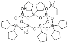 CAS#: 319910-53-7, (Dimethylvinylsilyloxy)heptacyclopentyltricycloheptasiloxanediol