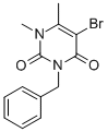 CAS 登录号：32000-70-7， 5-溴-1,6-二甲基-3-(苯基甲基)嘧啶-2,4-二酮