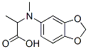 CAS 登录号：3201-30-7， 2-(1,3-苯并二氧戊环-5-基甲基氨基)丙酸