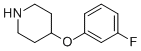 CAS#: 3202-35-5, 4-(3-Fluorophenoxy)-Piperidine