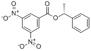 CAS 登录号：3205-33-2， (R)-(-)-1-苯基乙基 3,5-二硝基苯甲酸酯