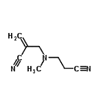 CAS 登录号：320718-33-0， 2-{[(2-氰基乙基)(甲基)氨基]甲基}丙烯腈