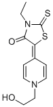 CAS#: 32112-80-4, 3-Ethyl-5-[1-(2-Hydroxyethyl)-4(1H)-Pyridinylidene]-2-Thioxo-4-Thiazolidinone