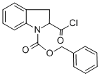 CAS 登录号：321309-39-1， 2-(氯甲酰基)-1-吲哚啉羧酸苄酯