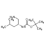 CAS#: 321328-70-5, 2-Methyl-2-Propanyl [(2R)-1-Amino-4-Methyl-2-Pentanyl]Carbamate